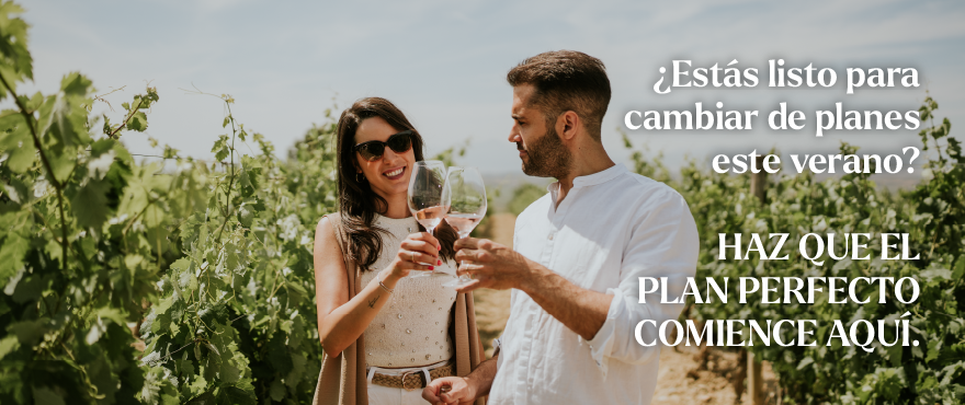 ¿Estás listo para cambiar de planes este verano? HAZ QUE EL PLAN PERFECTO COMIENCE AQUÍ.