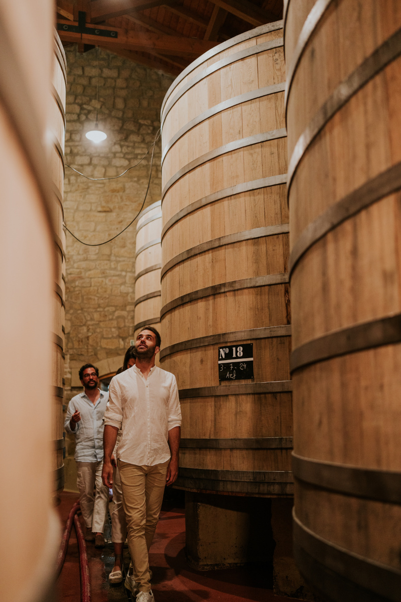 Tinos en Bodegas Muga