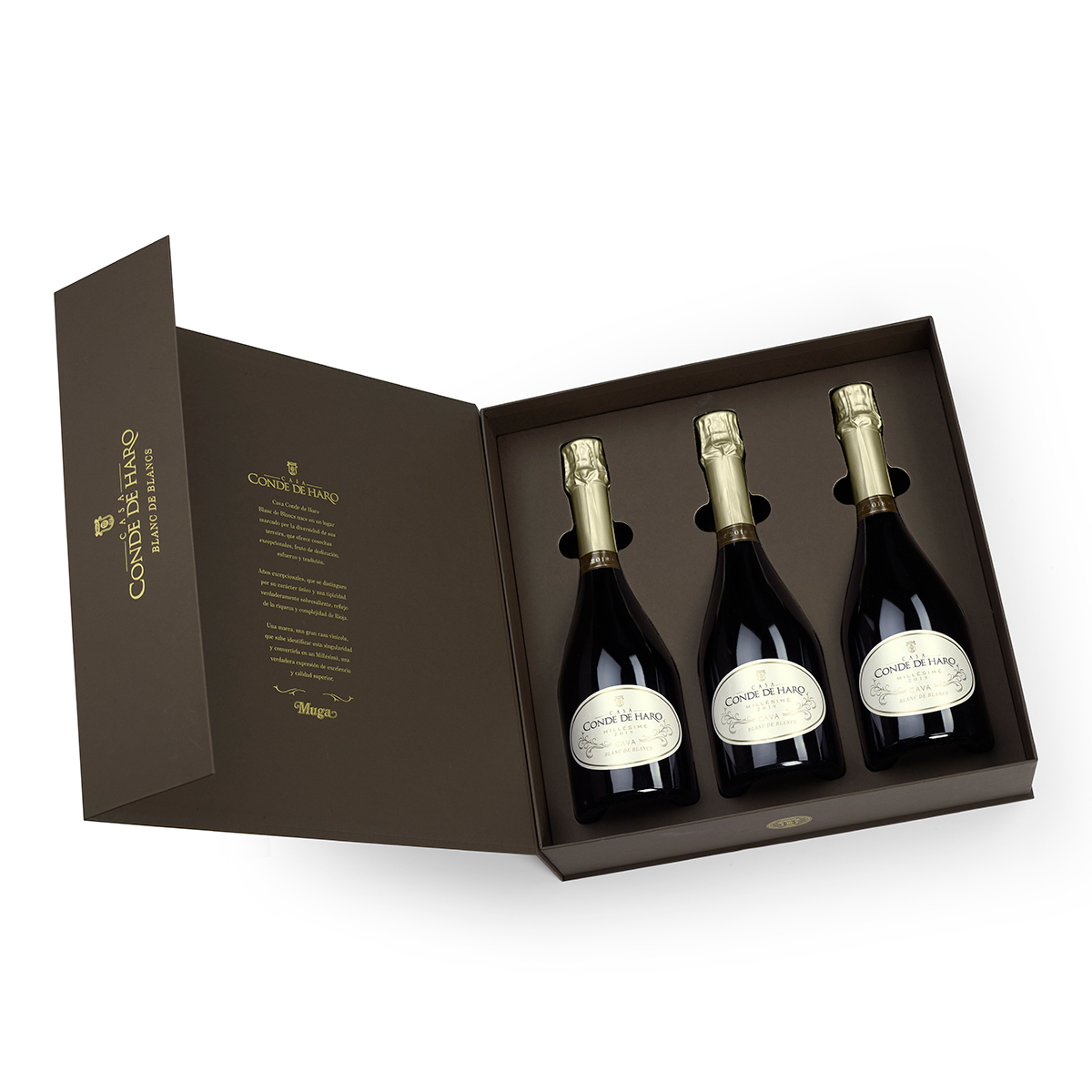 Cava Conde de Haro Blanc de Blancs Millésimé 2018 - Imagen 4