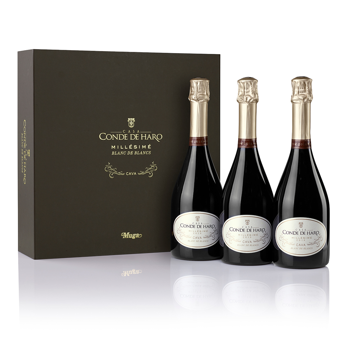 Cava Conde de Haro Blanc de Blancs Millésimé 2018 - Imagen 3